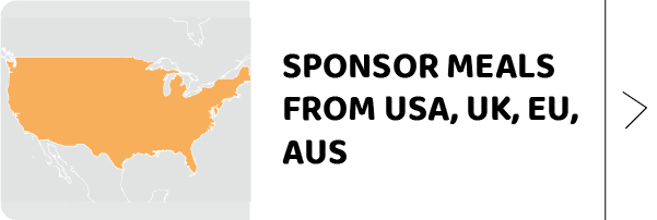 Sponsor Meals from USA, UK, EU & AUS