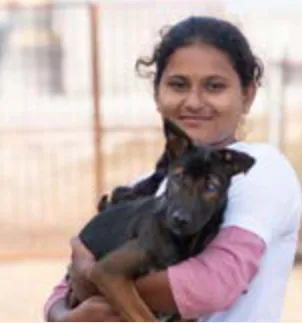Preethi Mudavath, Cruelty Prevention Assistant at SAFI