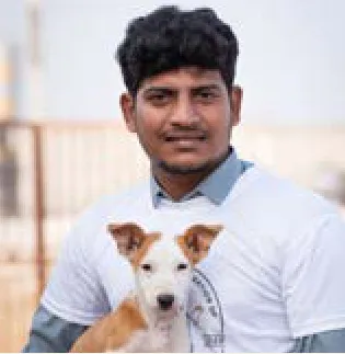 Vinay Vennu, Cruelty Prevention Assistant at SAFI